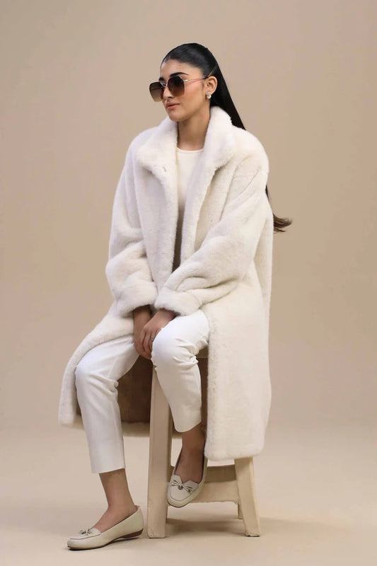 Light Beige Long Coat